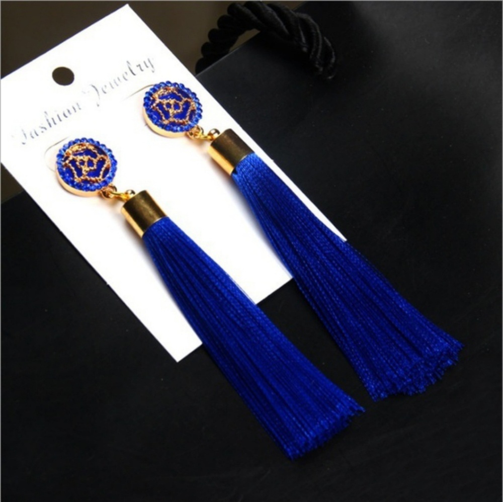 fashion tassel earrings